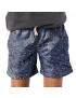 Short Infantil Praia Masculino Azul Marinho Oceano Fundo do Mar