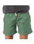 Short Infantil Praia Masculino Verde Cobalto Geométrico