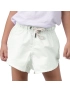 Short Infantil Praia Feminino Verde Tifany Listrado Maldivas