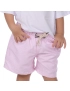 Short Infantil Praia Masculino Rosa Listrado Taiti