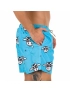 COMBO Shorts Masculino + Feminino Azul Bebê