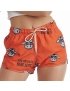 COMBO Shorts Masculino + Feminino Não Aguenta Bebe Leite Laranja