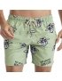 COMBO Shorts Masculino + Feminino Não Aguenta Bebe Leite Verde